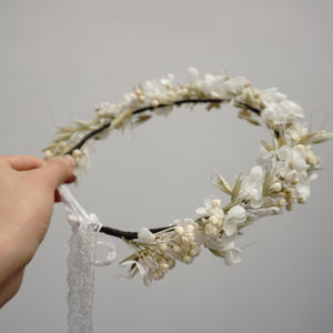 Dried flower,boho set, flower crown, flower crown girl,wedding decor