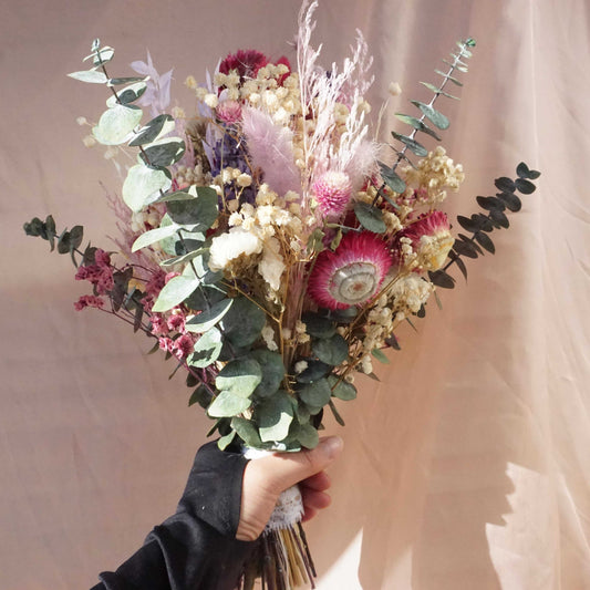 Pampas Grass Bouquet |dried Flowers Bridal|bridesmaids flower bouquet|