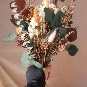 Pampas grass bouquet|Eucalyptus bouquet|large wedding bouquet|bridal bouquet|boho wedding flowers|wedding bouquet