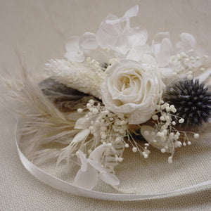 Dried flower ,wedding flower, wedding corsage,wrist flower,wrist corsage