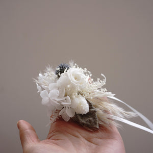 Dried flower ,wedding flower, wedding corsage,wrist flower,wrist corsage