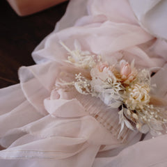 Preserved Flower Wedding Bridal Hair Comb