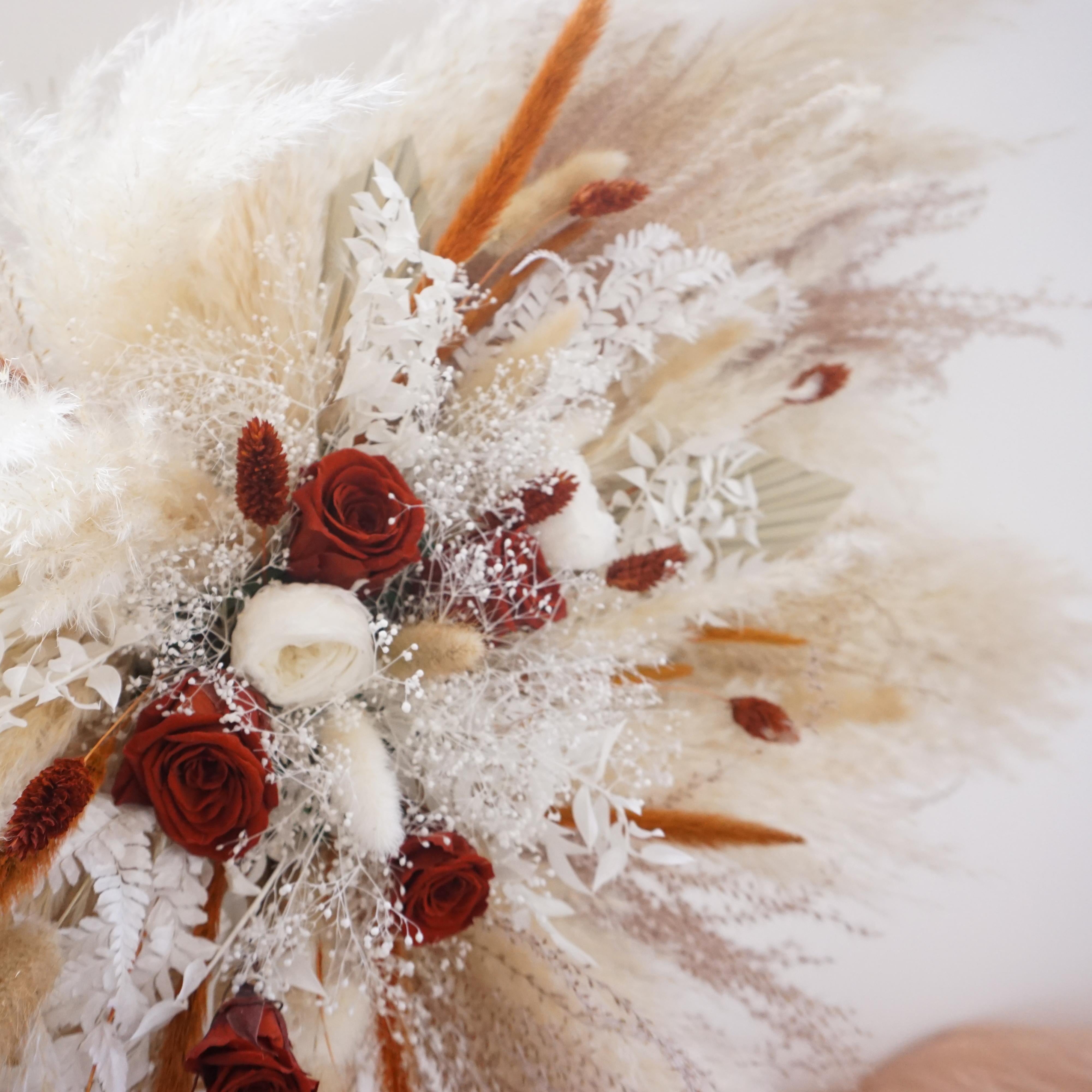 Boho Flower Arch, Boho flower , wedding arch flowers, pampas flower arch.