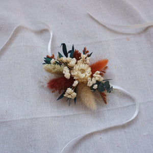 Boho Style Dried flower wedding bouquet