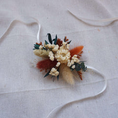 Boho Style Dried flower wedding bouquet