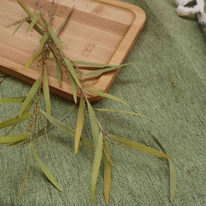 green color dried flower materials home decor