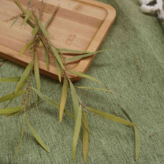 green color dried flower materials home decor