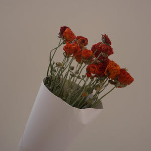 Dried flower orange flower ,home decor materials,