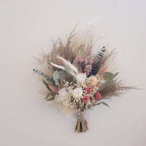 Dried flower bouquet, dried flower wedding .wedding bouquet,pampas grass decor,bride bouquet .boho style decor