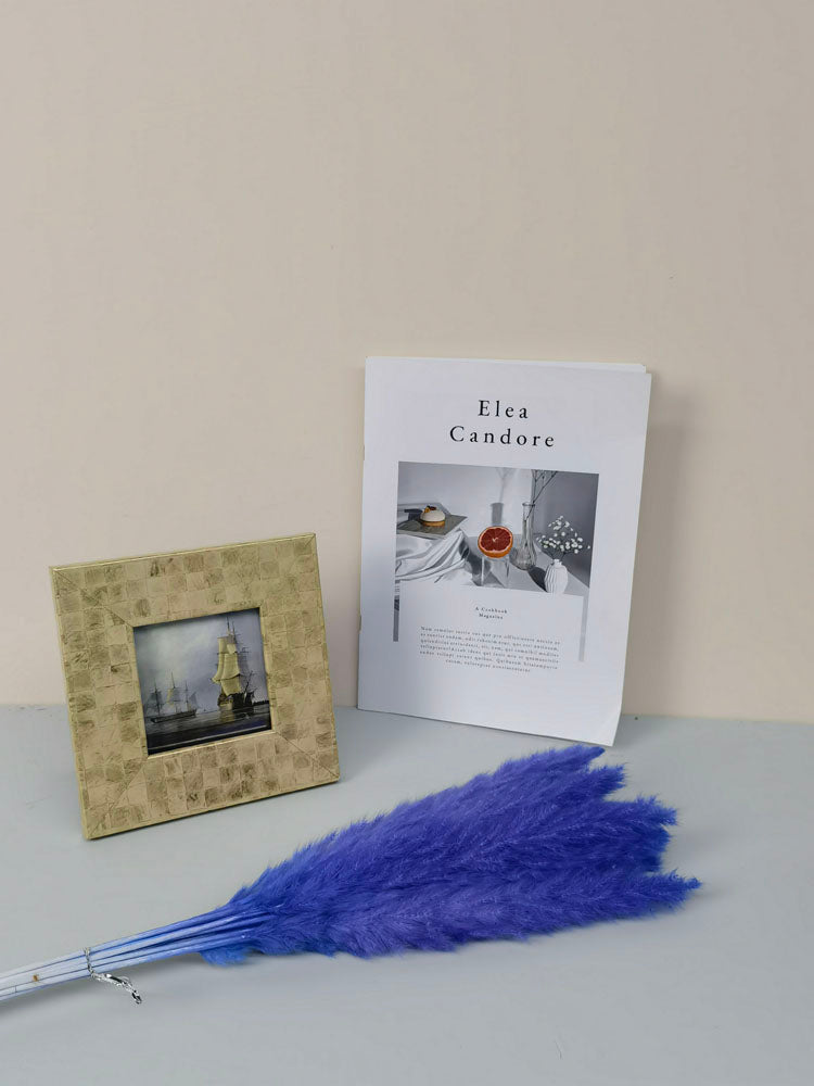 15 stems colorful feathers natural dried reeds  dried flower bouquet small pampas. -PAMPAS grass wholesale and dried flowers wholesale near me