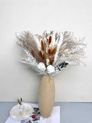 Wedding bouquet, bridal bouquet, bridal accessories, dried flowers, winter/fall wedding flowers, preserved roses -PAMPAS grass wholesale and dried flowers wholesale near me