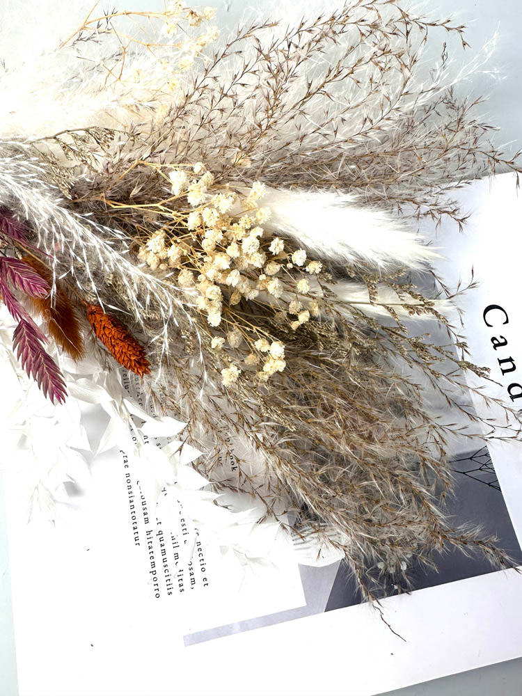 Wedding bouquet, bridal bouquet, bridal accessories, dried flowers, winter/fall wedding flowers, preserved roses -PAMPAS grass wholesale and dried flowers wholesale near me
