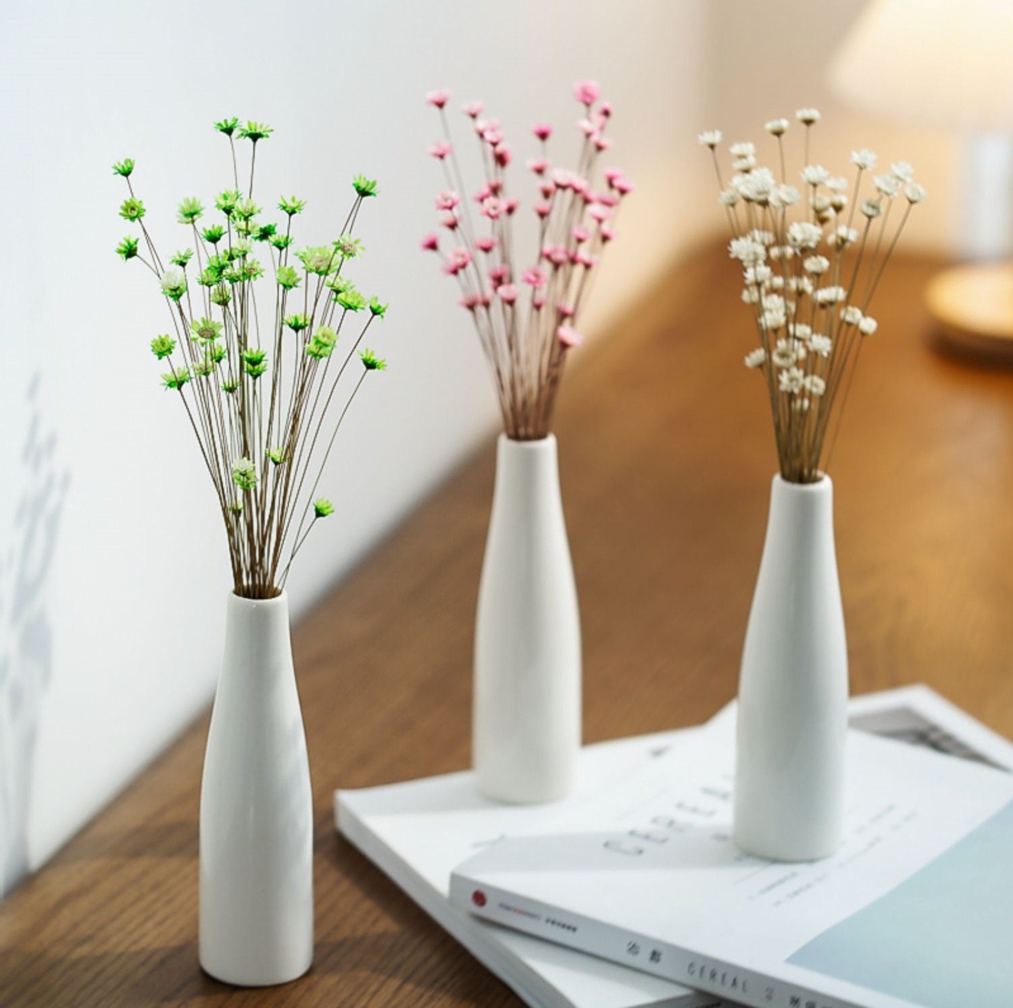 40-50 Stems Star Flower blossom in pink, dried flowers, wedding decor,home decor, dried star flowers, floral arrangements, wedding flowers -PAMPAS grass wholesale and dried flowers wholesale 